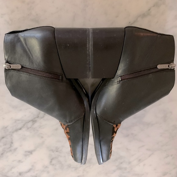 Circus by Sam Edelman leopard toe booties with straps size 7.5 - Picture 5 of 9